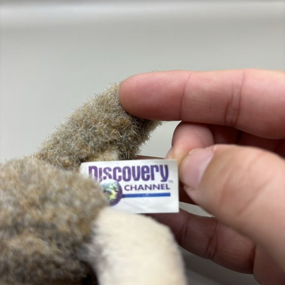 Vintage Discovery Channel Kangaroo Baby Joey 5” Realistic Plush Stuffed Animal - Picture 9 of 10